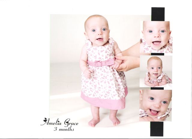 3 month collage